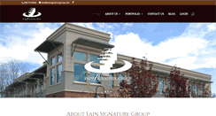 Desktop Screenshot of fainsignaturegroup.com